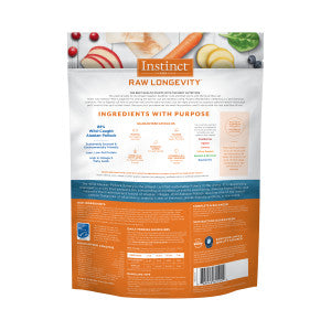 Instinct Raw Longevity Frozen Bites for Adults 4lb Dog Food