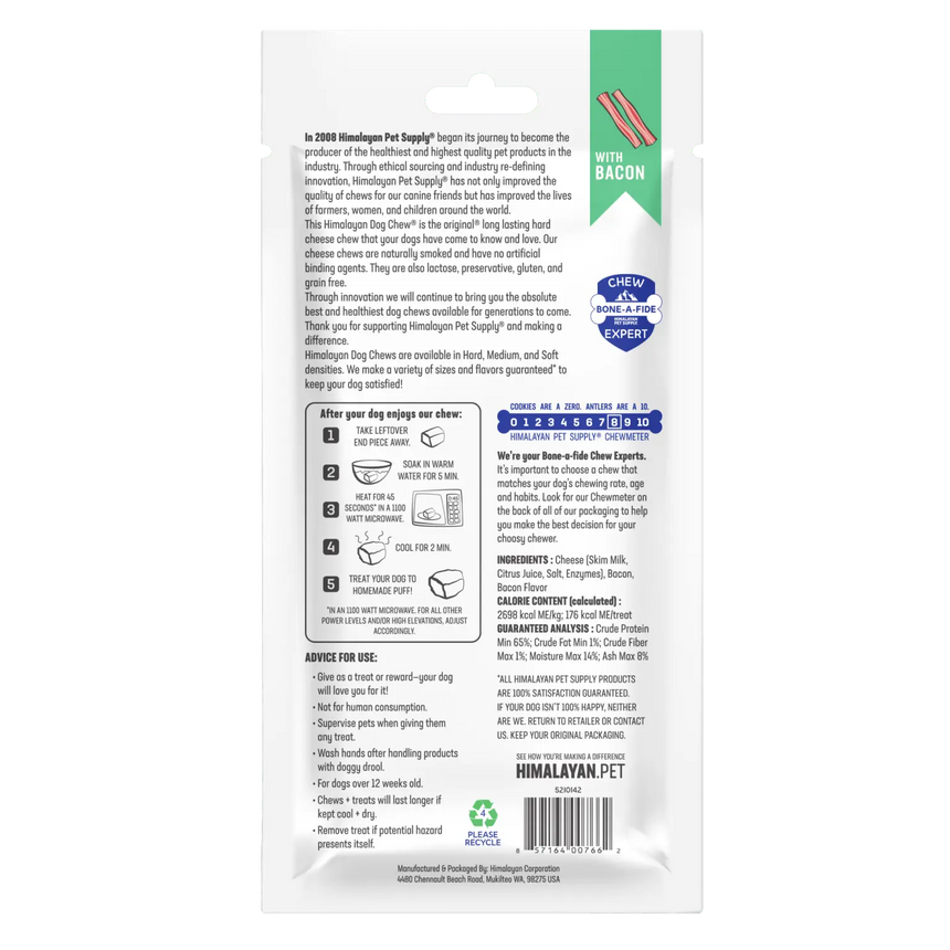 Himalayan Pet The Original Cheese Dog Chew with Bacon