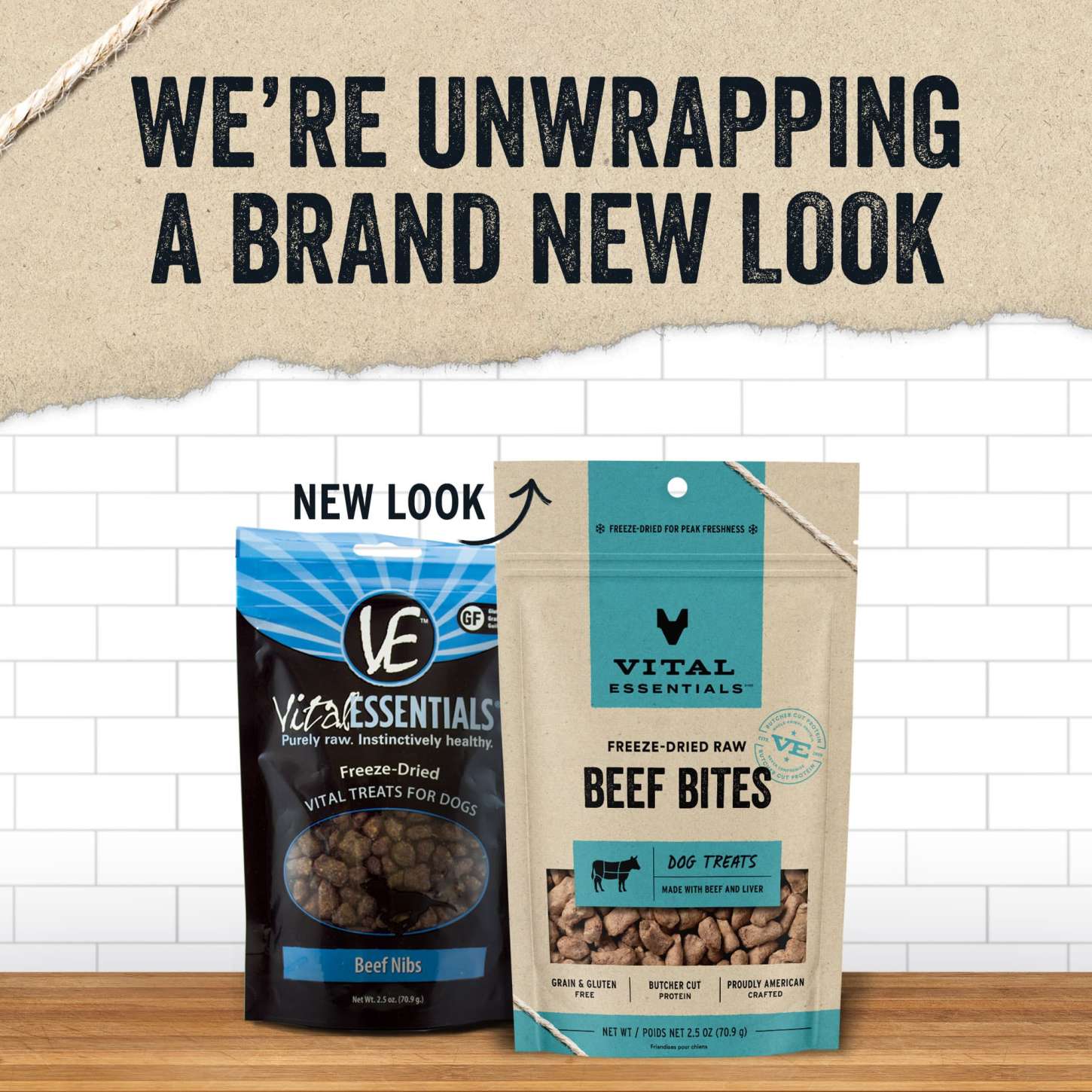 Vital Essentials Freeze-Dried Beef Bites Dog Treats