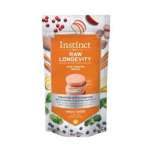 Instinct Raw Longevity Frozen Patties for Adults 6lb Dog Food