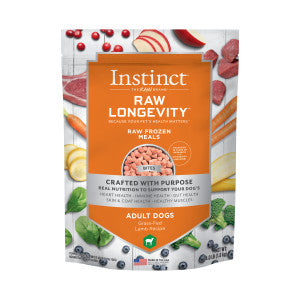 Instinct Raw Longevity Frozen Bites for Adults 4lb Dog Food