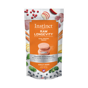 Instinct Raw Longevity Frozen Patties for Adults 6lb Dog Food