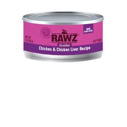 Rawz Shredded Canned Cat Food