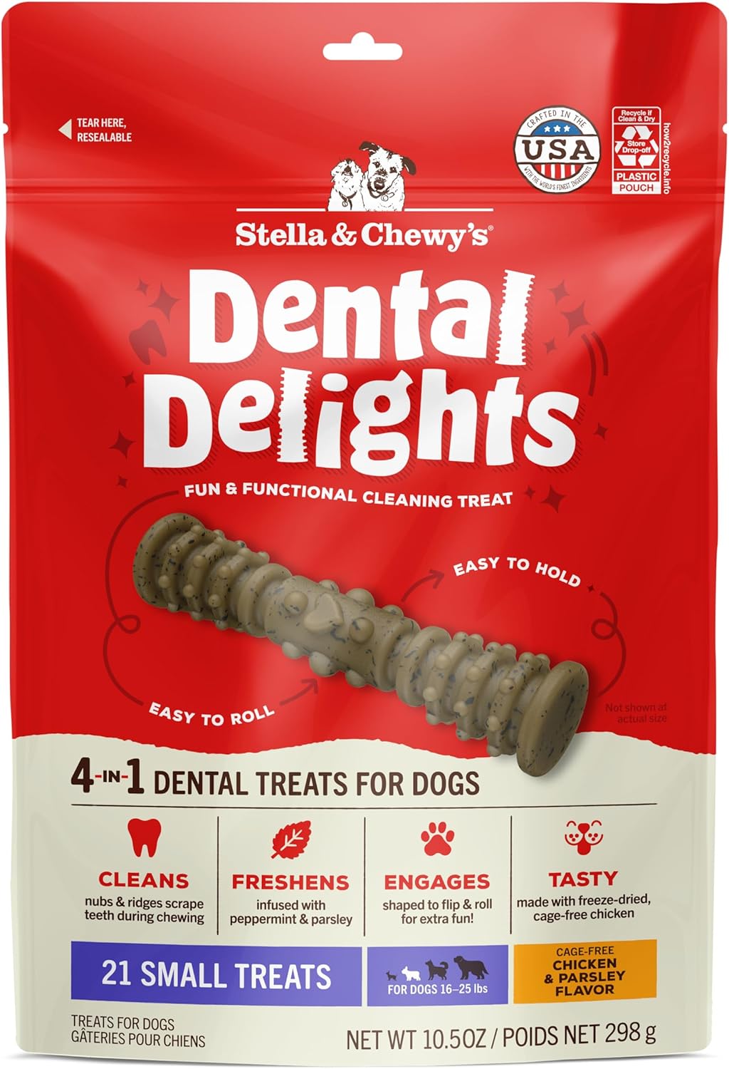 Stella & Chewy's Dental Delights Dog Treats