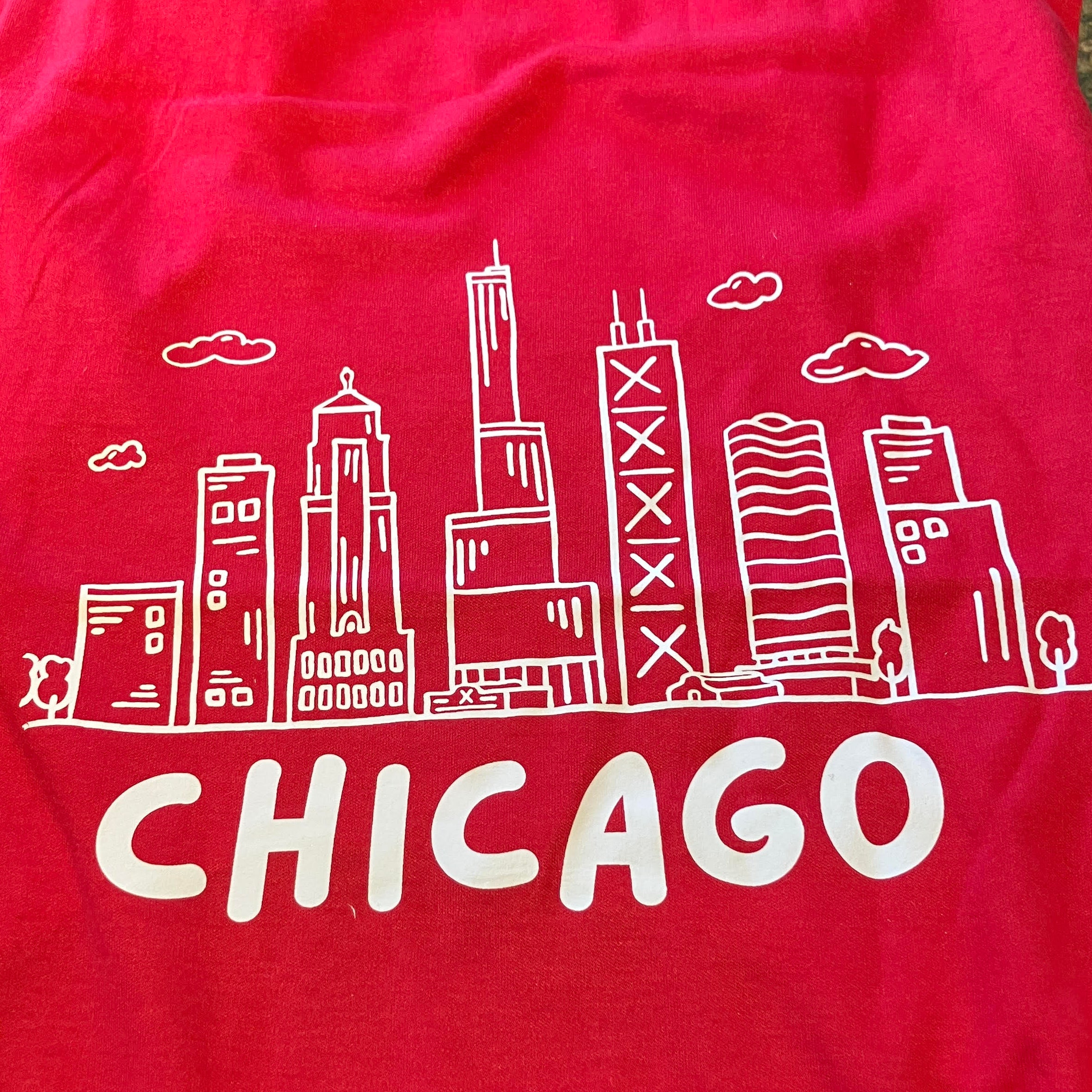 Sparky & Co Chicago Skyline TShirt