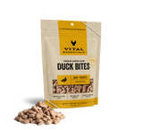 Vital Essentials Freeze-Dried Duck Bites Dog Treats