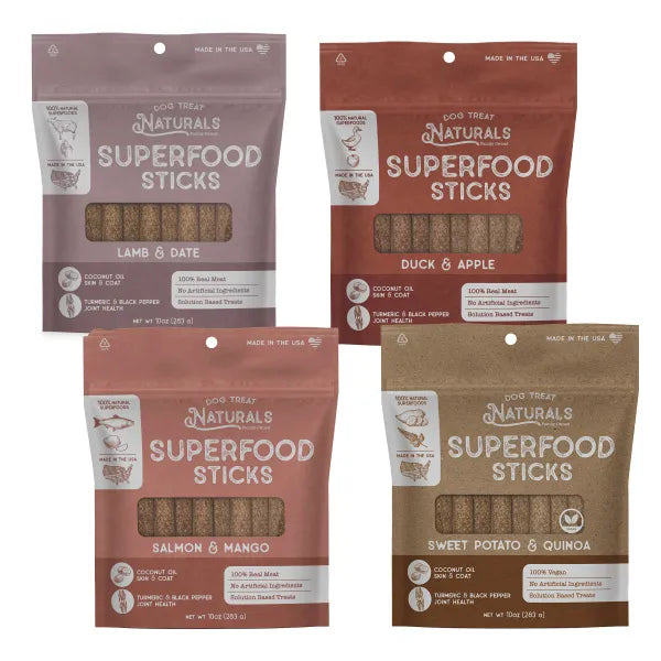 Dog Treat Naturals Superfood Sticks Dog Treats