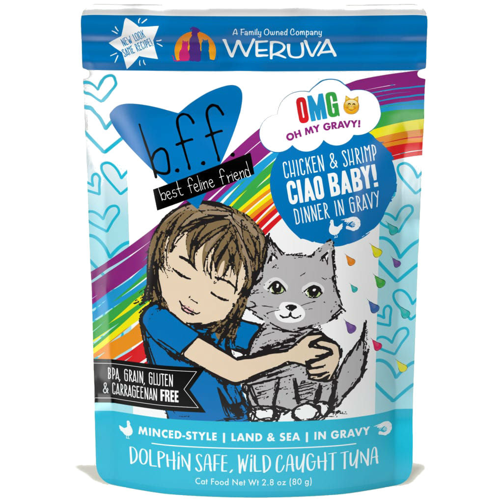 Weruva BFF OMG Gravy Wet Cat Food Pouch