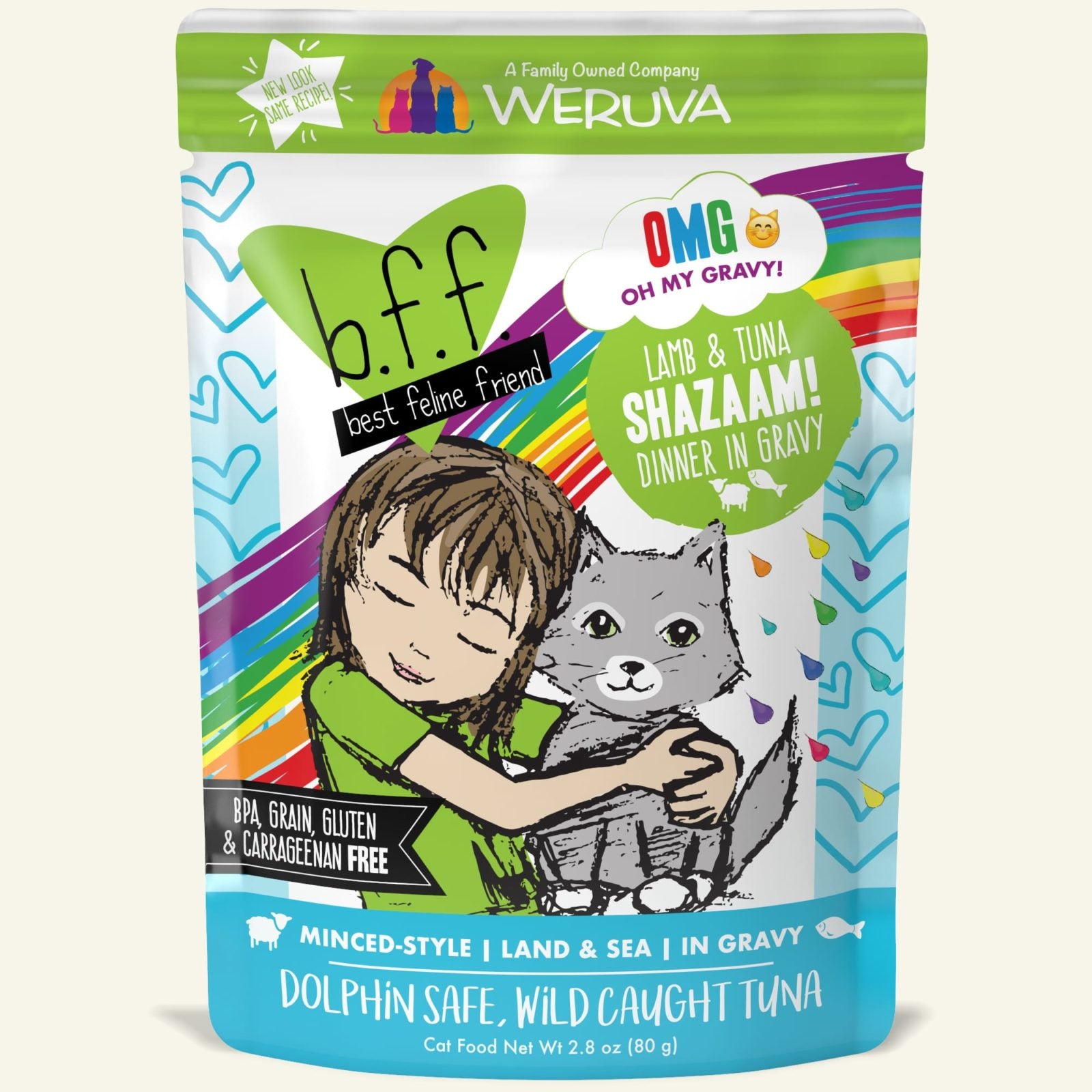 Weruva BFF OMG Gravy Wet Cat Food Pouch