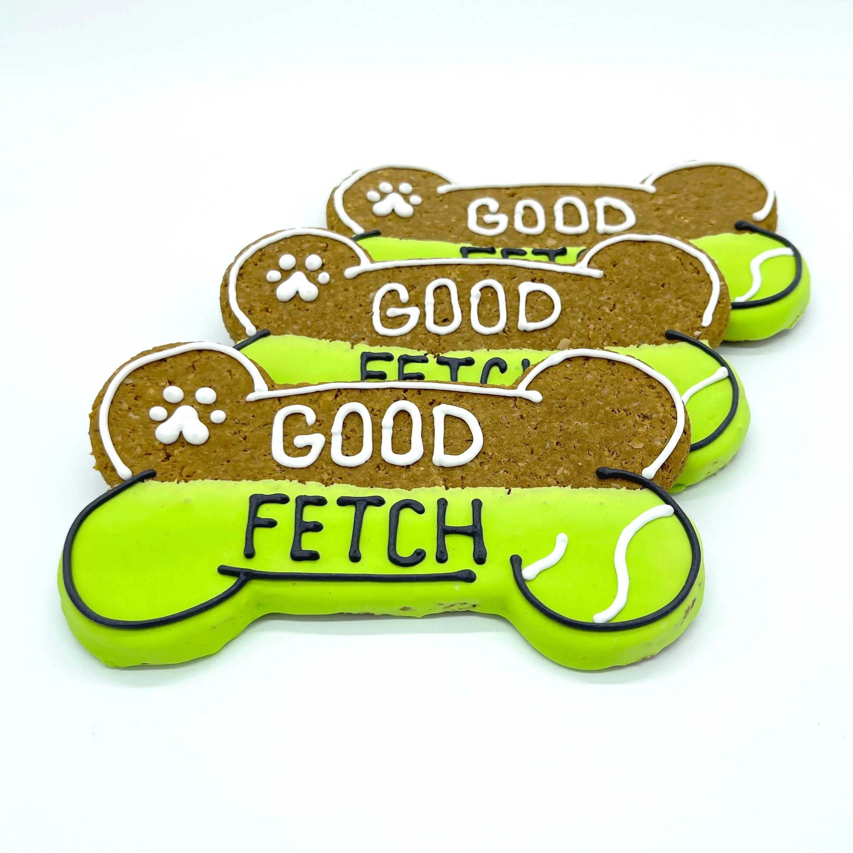 Furry Belly Bake Shop - Fetch Tennis Bone Crunchy Oat Cookie