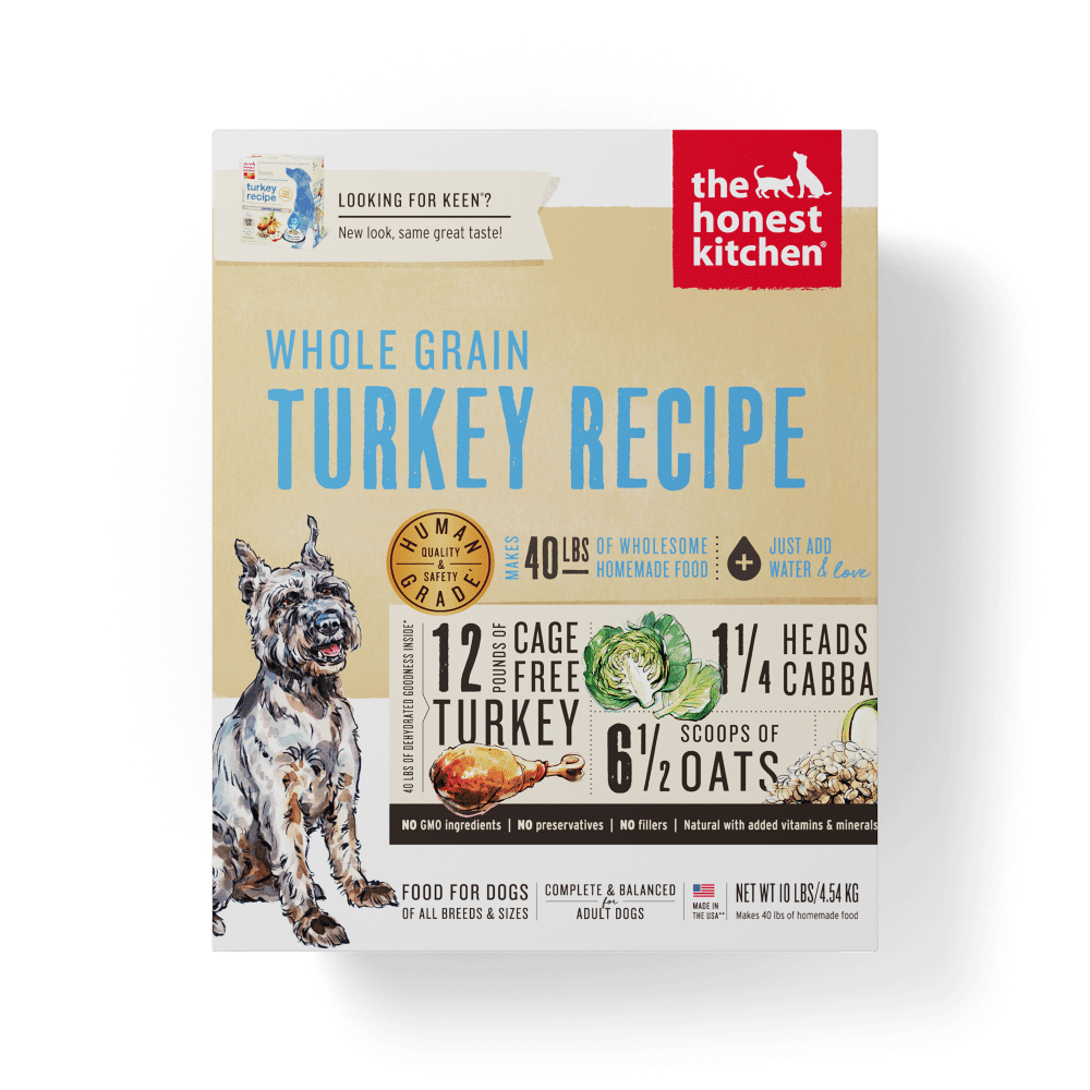Honest Kitchen Wholemade Whole Grain Turkey Dehydrated Dog Food