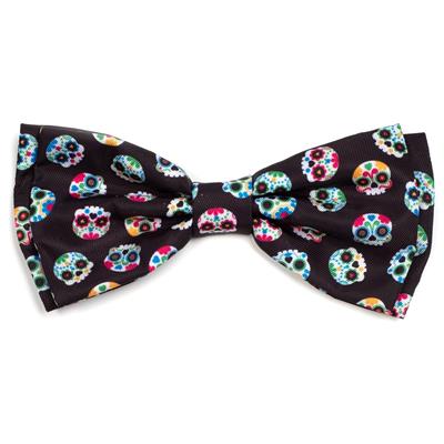 The Worthy Dog Skeletons Bow Tie