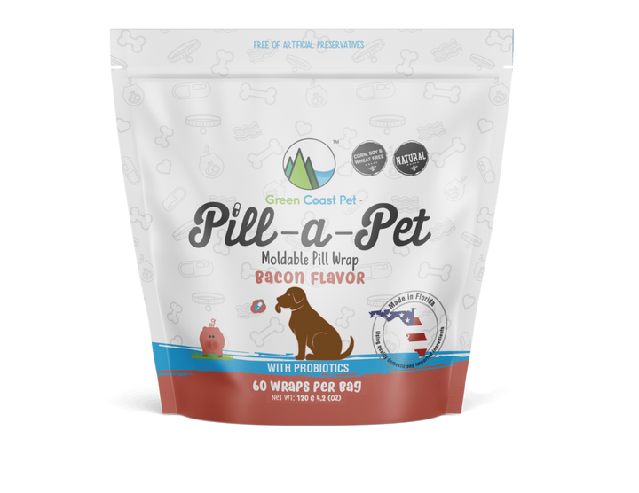 Green Coast Pet Pill-a-Pet Moldable Pill Wrap Dog Supplement - Paw Naturals
