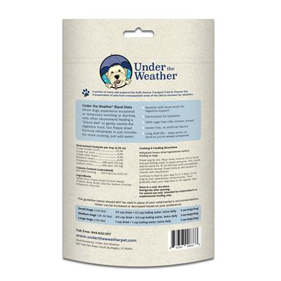 Under The Weather Rice, Chicken & Bone Broth Bland Diet 6.5oz
