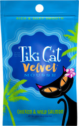 Tiki Pet Velvet Mousse Wet Cat Food Pouch 2.8oz