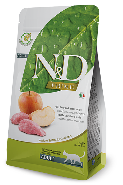 Farmina N&D Prime Boar & Apple Dry Cat Food