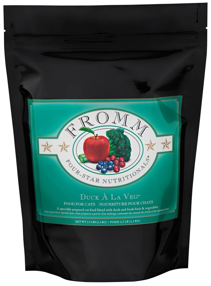 Fromm Four Star Duck A La Veg Dry Cat Food 5LB - Paw Naturals