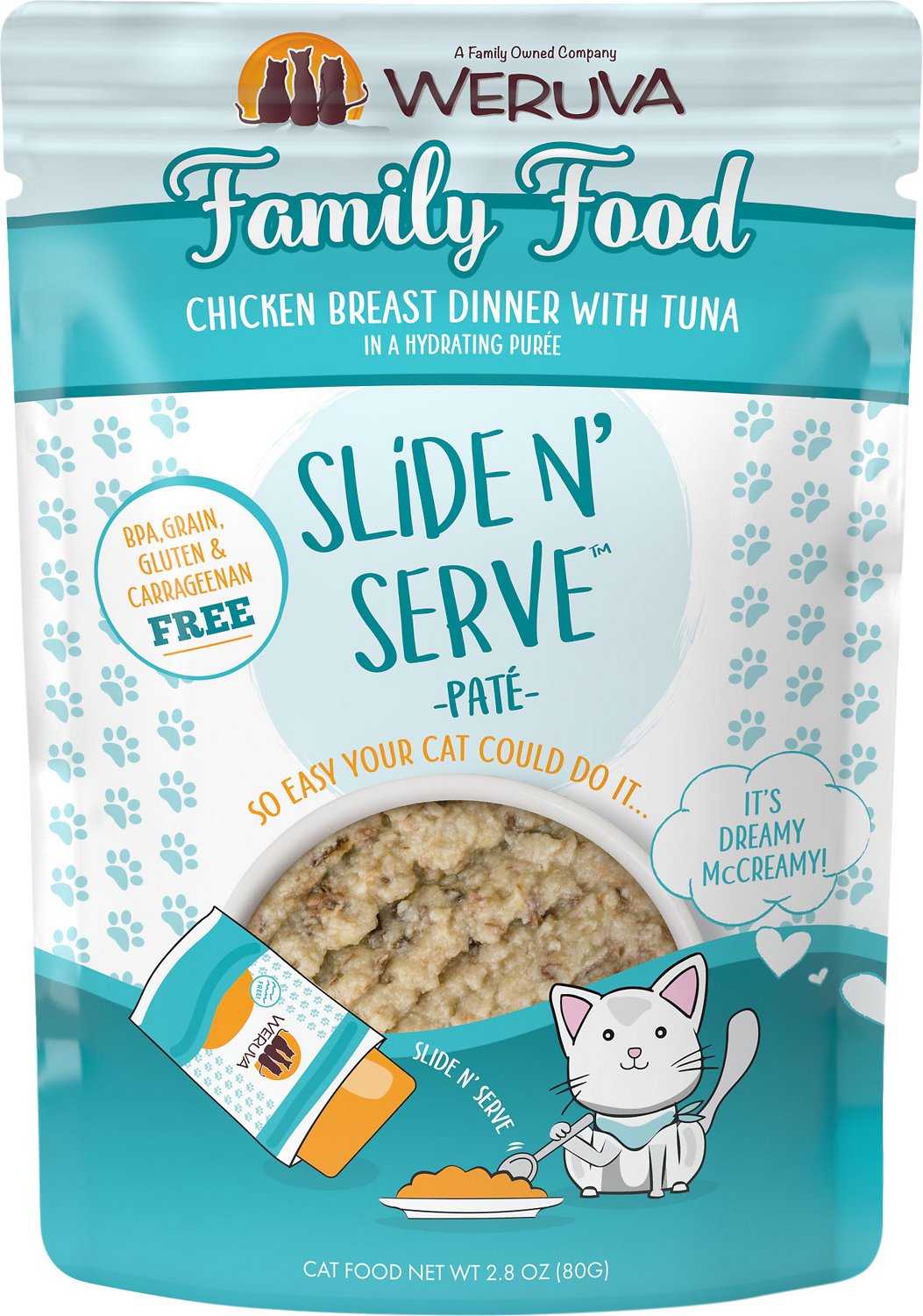 Weruva Slide N' Serve Wet Cat Food Pouch