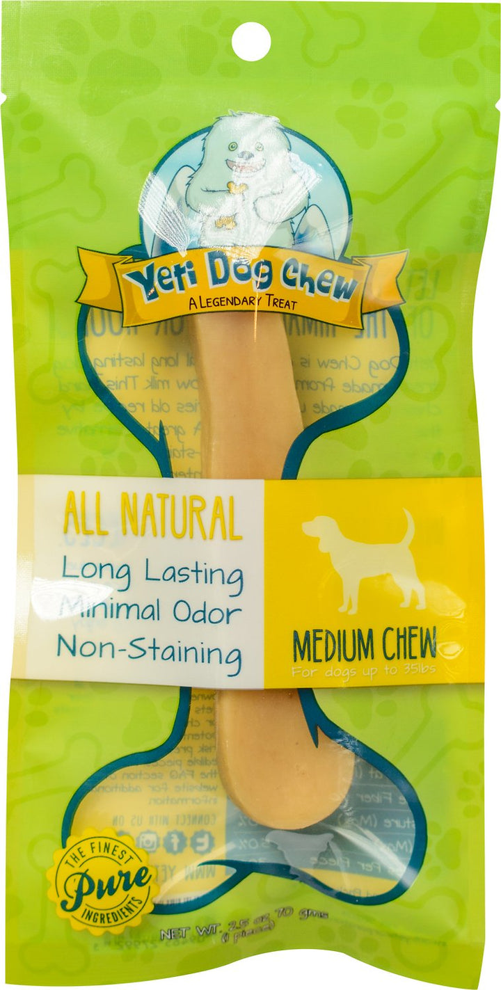 Yeti Himalayan Dog Chew Medium 2pk 5oz - Paw Naturals
