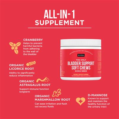 Natural Rapport Bladder Support Soft Chews - Paw Naturals