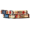 Very Vintage Designs Autumn Air Organic Cotton Pet Dog & Cat Collar Medium - Paw Naturals