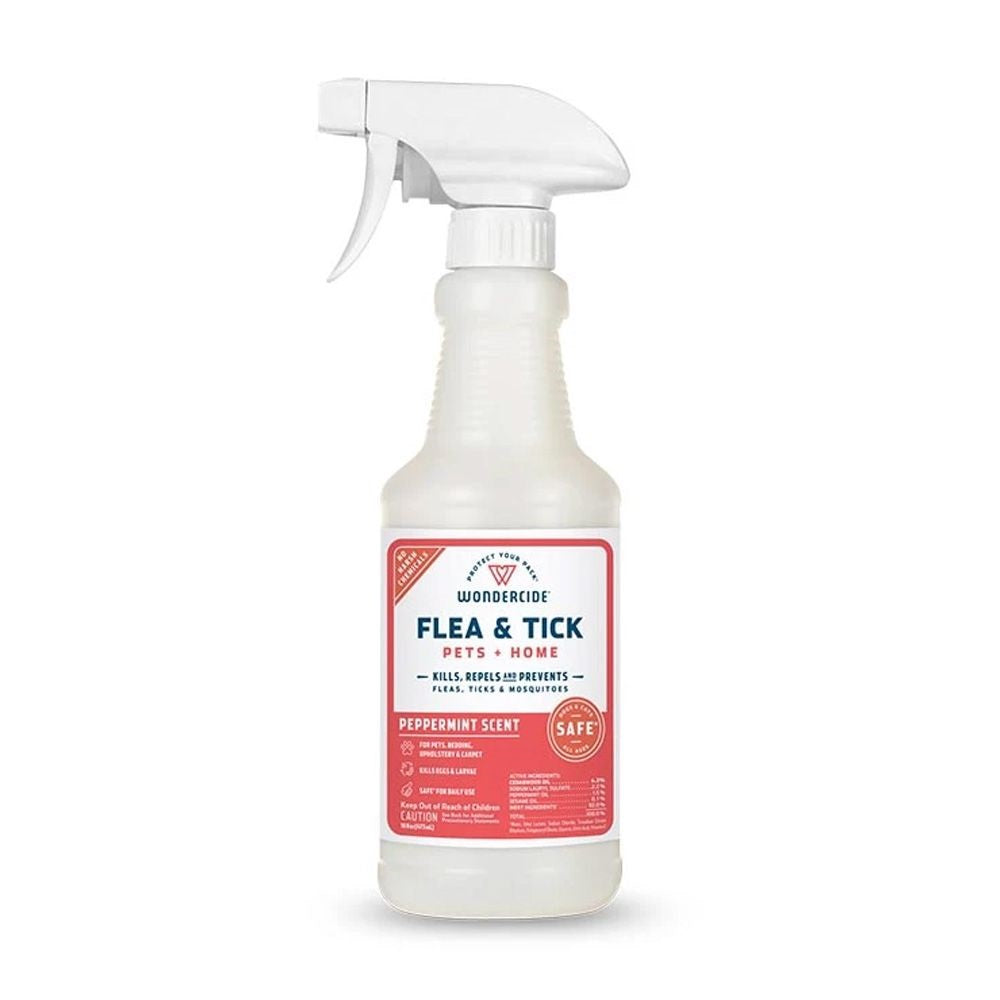 wondercide flea & tick ready-to-use yard & garden spray Wondercide Flea & Tick Spray for Pets & Home, Peppermint, 16-oz