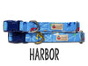 Very Vintage Designs Harbor Organic Cotton Collars & Leashes