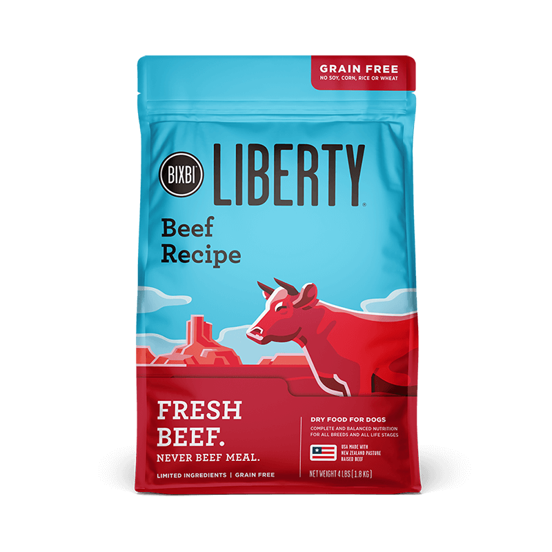 Bixbi Liberty Fresh Beef Grain-Free Dry Dog Food