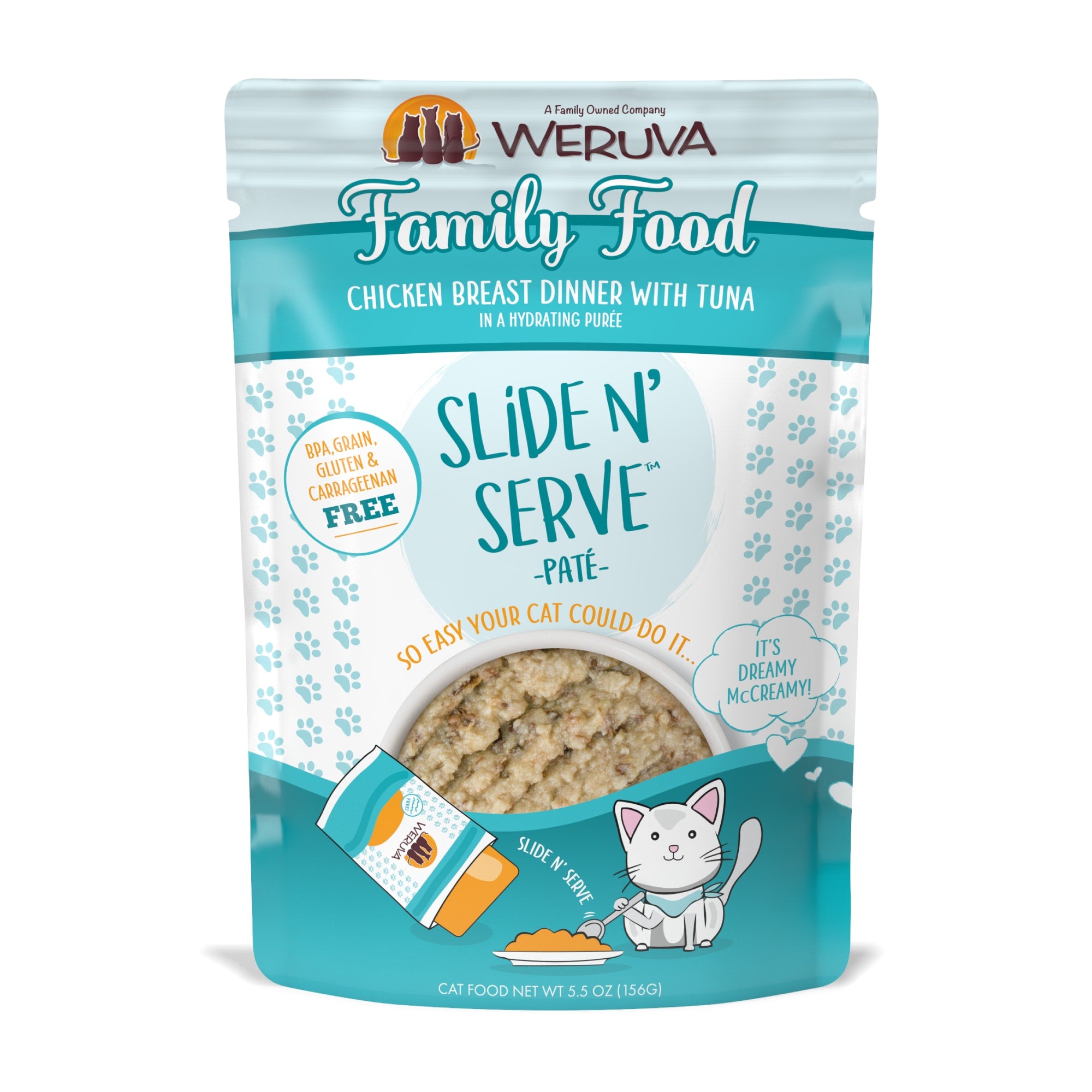 Weruva Slide N' Serve Wet Cat Food Pouch
