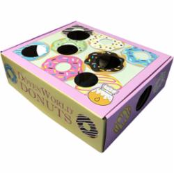 DoyenWorld Puzzle Box Donut Cat Toys