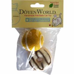 DoyenWorld Felt Ball Donut Cat Toys