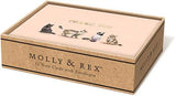 Punch Studio Cat Thank You Window Box Note Cards (12 Cards) - Paw Naturals