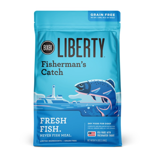 Bixbi Liberty Fisherman's Catch Grain-Free Dry Dog Food