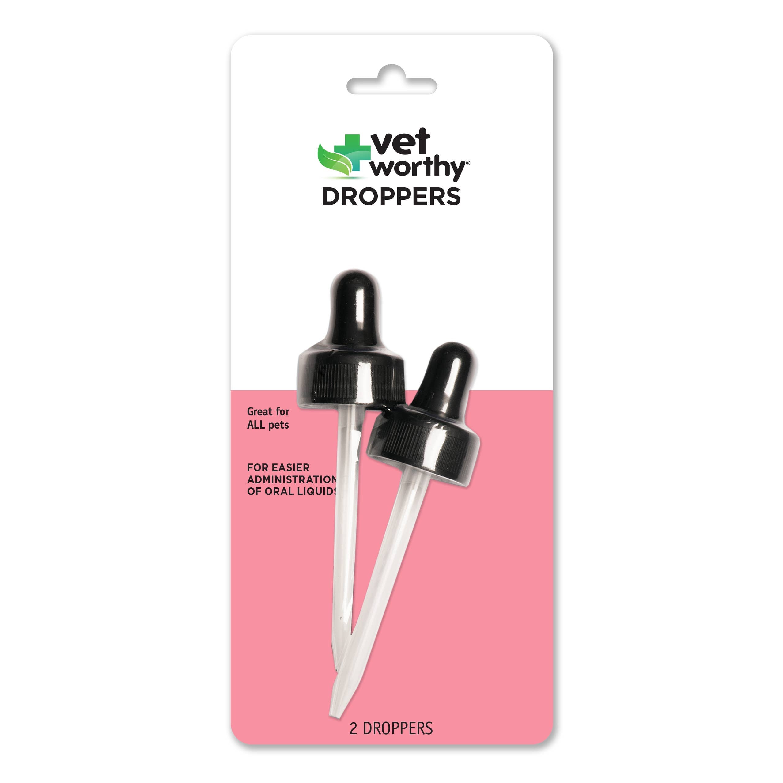 Vet Worthy Pet Droppers (set of 2)