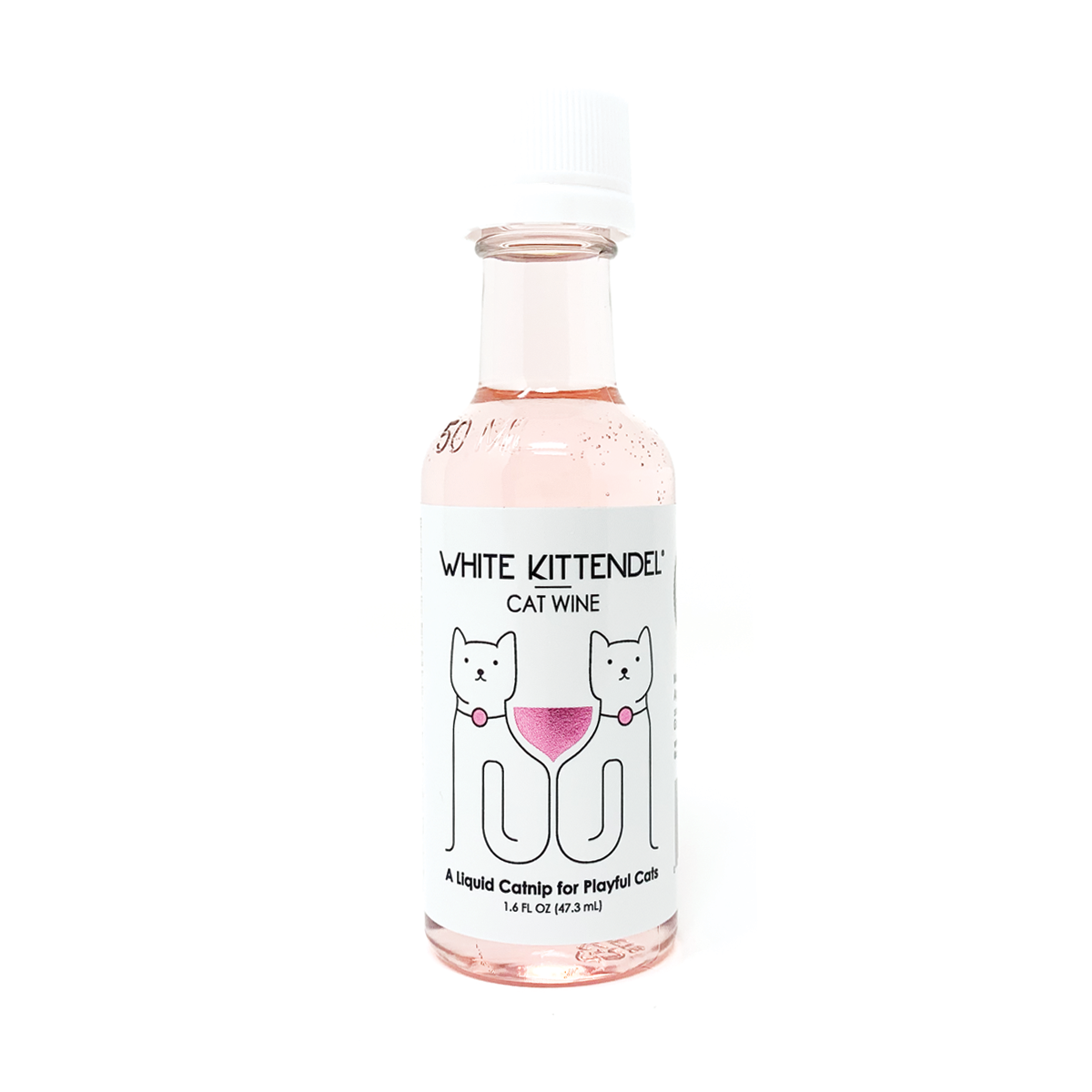 PetWineShop White Kittendel Cat Wine Liquid Catnip For Cats - Paw Naturals