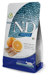 Farmina N&D Ocean Herring & Orange Dry Cat Food