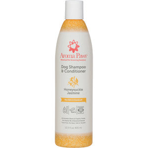 Aroma Paws Honeysuckle Jasmine Dog Shampoo & Conditioner in One (13.5 oz)