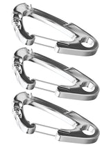 Mighty Paw Mighty Paw Dog Tag Carabiner Clips (3 Pack) - Paw Naturals