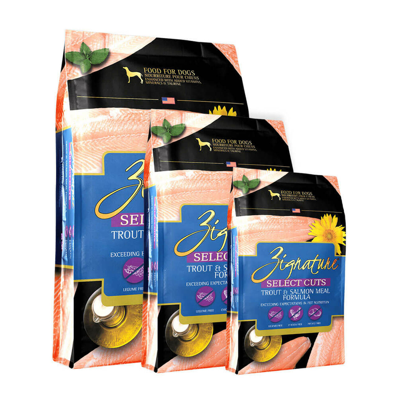 Zignature Select Cuts Trout & Salmon with Super Grains Dry Dog Food