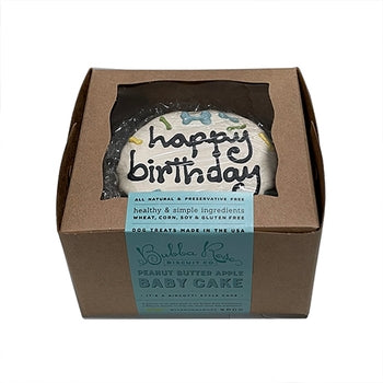 Bubba Rose Biscuit Co. Blue Birthday Baby Cake (Shelf Stable) Bakery Treat