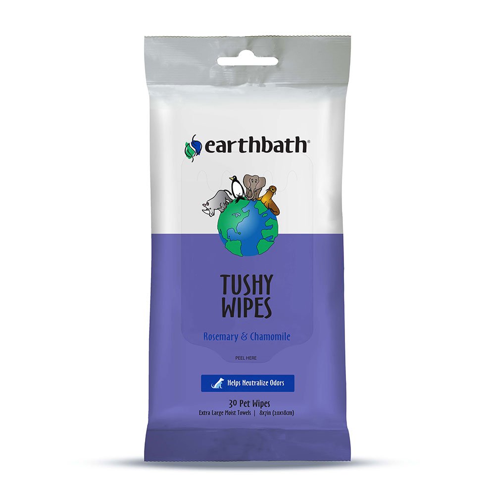 Earthbath Grooming Tushy Wipes