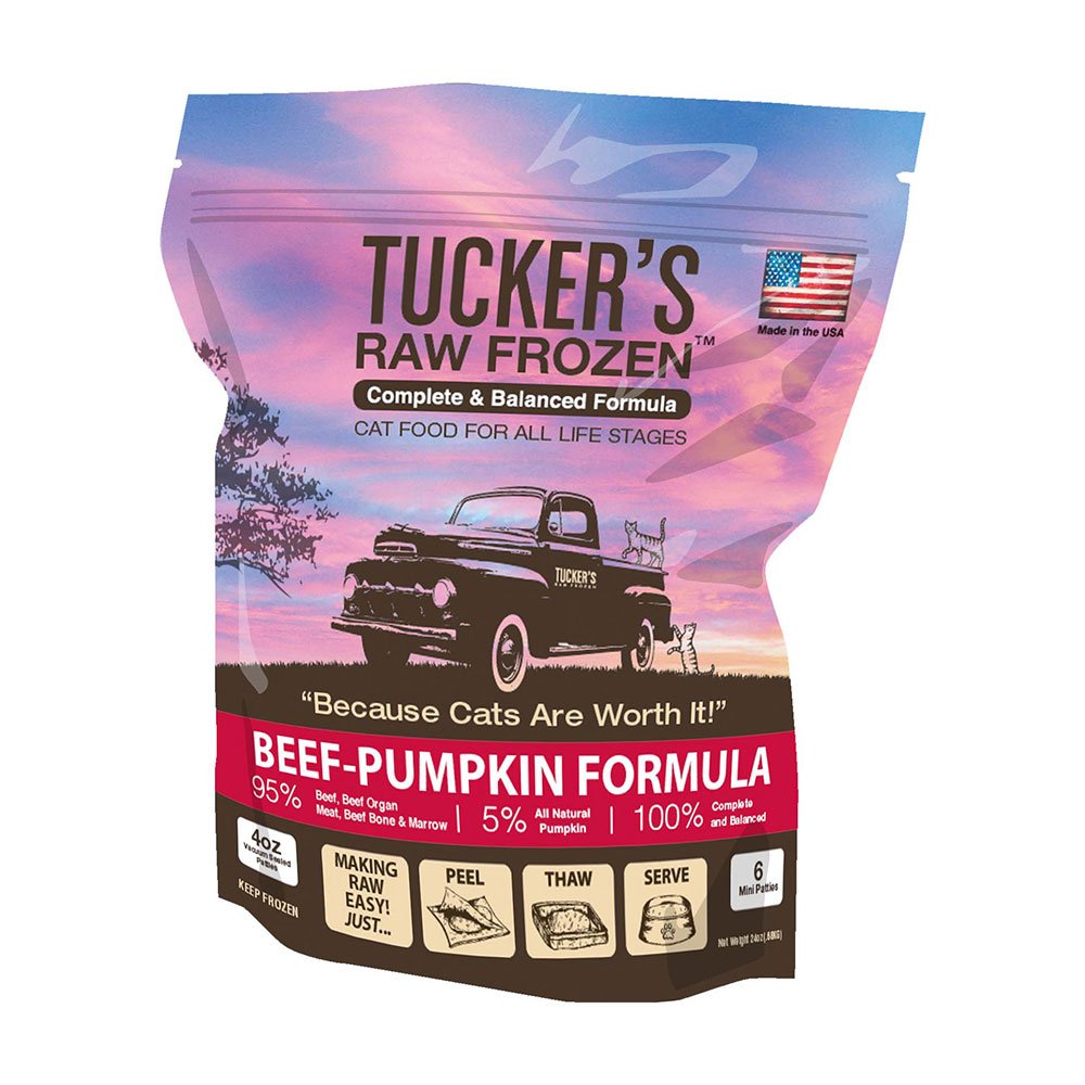 Tucker's Raw Frozen Cat Food 24oz