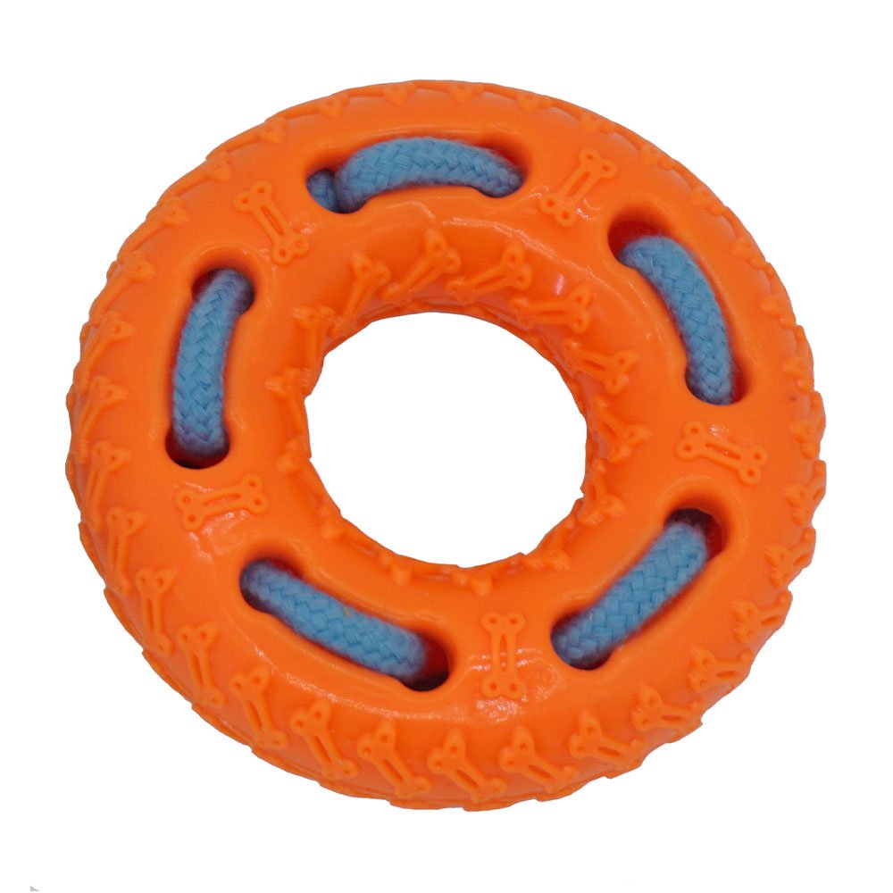 Tire rope hotsell dog toy