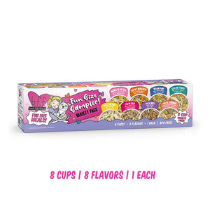 Weruva Dog B.F.F. Fun Sized Meals Sampler Variety Pack (8 2.75oz Cups) - Paw Naturals