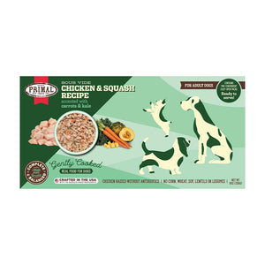 Primal Sous Vide Gently Cooked for Dogs Chicken & Squash - Paw Naturals