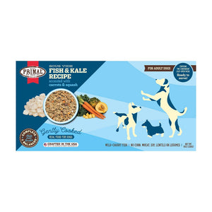 Primal Sous Vide Gently Cooked for Dogs Fish & Kale - Paw Naturals