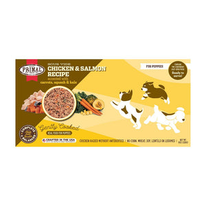 Primal Sous Vide Gently Cooked for Dogs Chicken & Salmon for Puppies - Paw Naturals