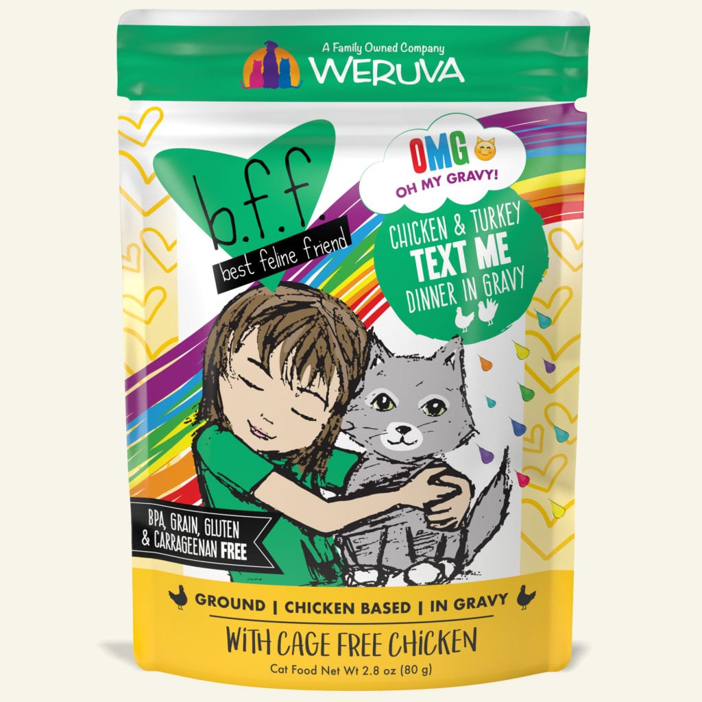 Weruva BFF OMG Gravy Wet Cat Food Pouch