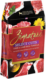 Zignature Select Cuts Lamb with Super Grains Dry Dog Food