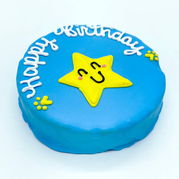 Furry Belly Bake Shop Cheery Star Birthday Chewy Oat Cake